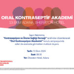 Oral Kontraseptif Akademi 13 Ekim 2024